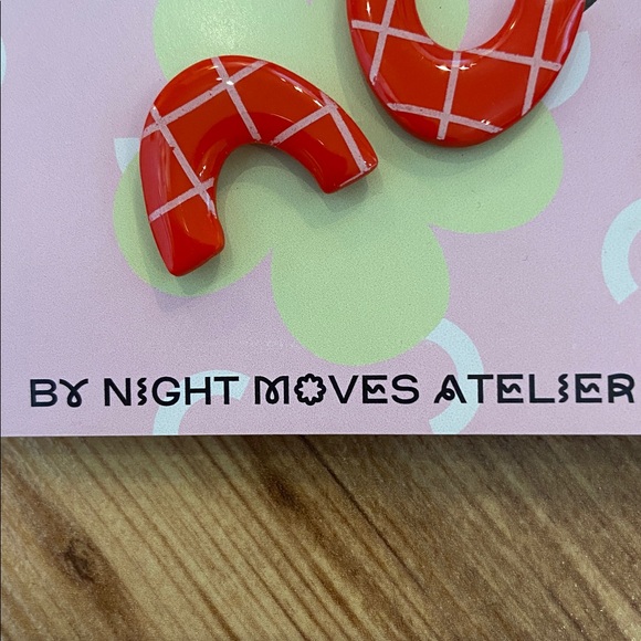 NWT - STUDS OF THE WEEK, by Night Moves Atelier - 7 pairs pierced earrings - Picture 2 of 11